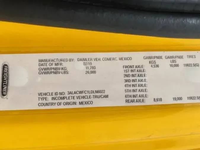 2020 Freightliner Business Class M2 106