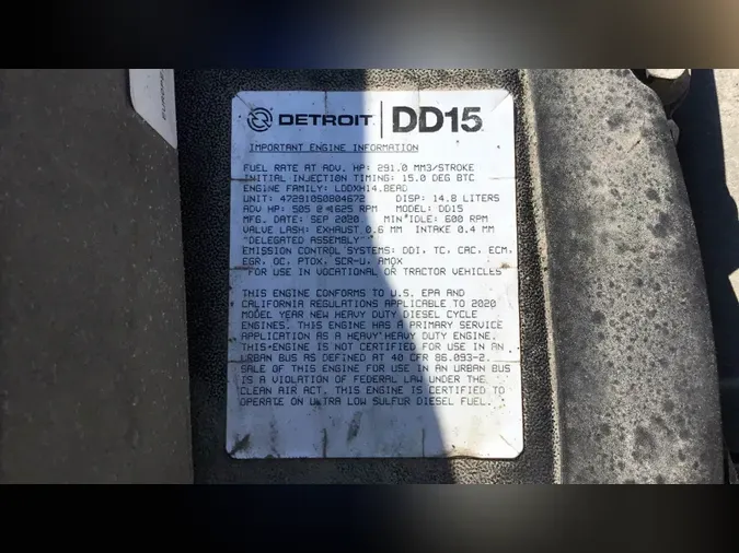 2021 Freightliner Cascadia 126