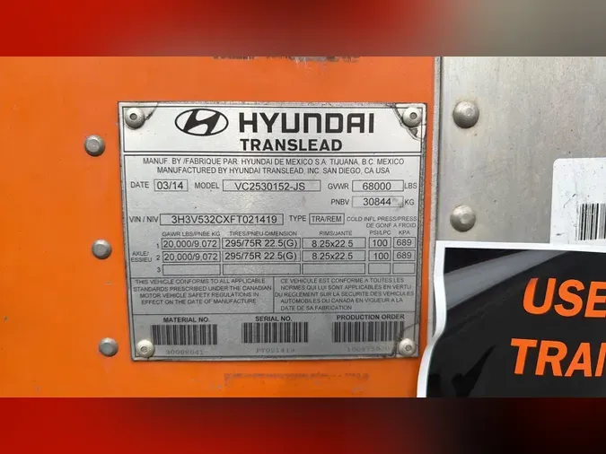 2015 Hyundai VC2530152-JS01975651464537529c66e44a9faae5e5