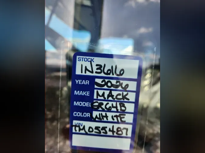 2026 MACK GRANITE 64BR