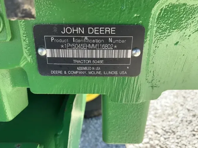 2021 John Deere 5045E