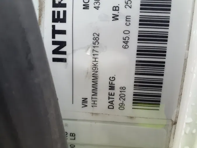2019 NAVISTAR INTERNATIONAL 4300