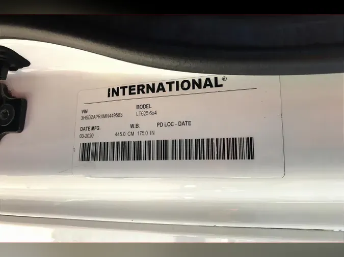 2021 INT LT625 6x4