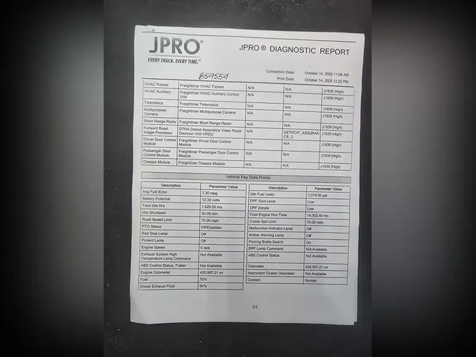 2019 FREIGHTLINER/MERCEDES NEW CASCADIA PX12664