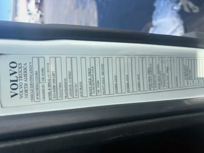 2020 VOLVO TRUCK VNL64T300055f8bbc381d8c58dc0c69d63bcf5c60