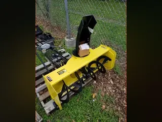 2016 John Deere 44 SNOW BLOWER#*!
