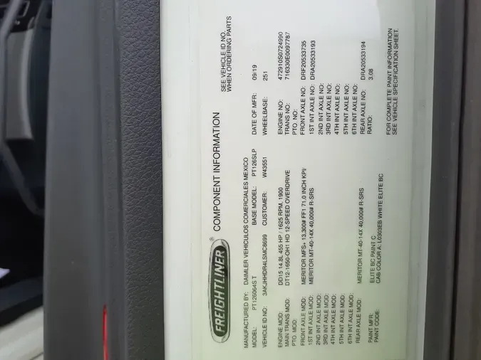 2020 FREIGHTLINER NEW CASCADIA PX12664