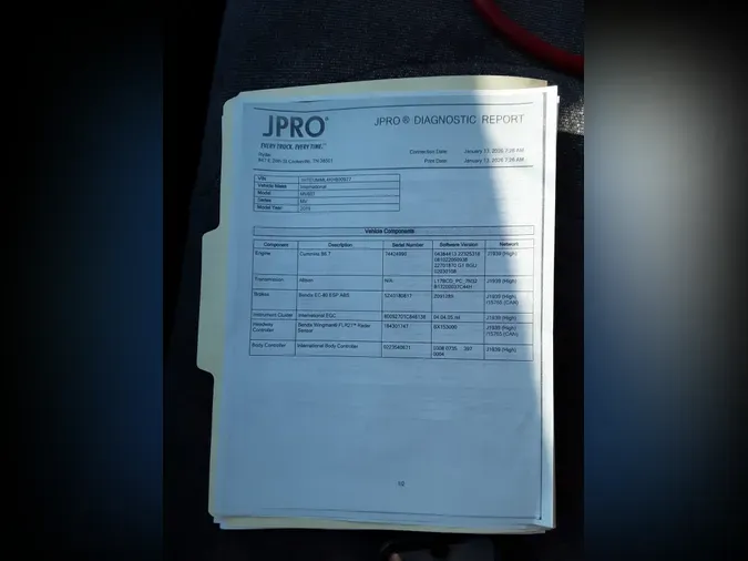 2019 NAVISTAR INTERNATIONAL MV607 (4X2)