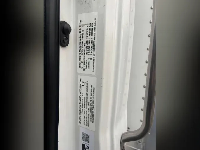 2020 HINO 338 Derated