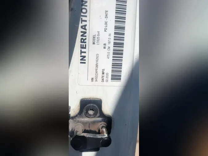2021 International LT625