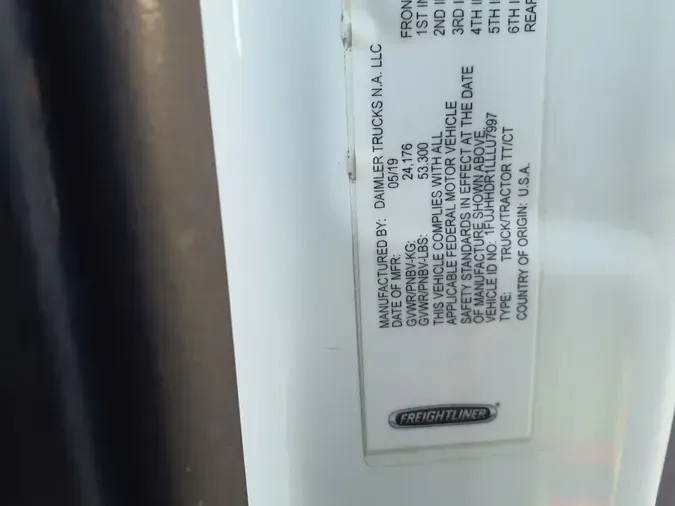 2020 FREIGHTLINER/MERCEDES NEW CASCADIA PX12664