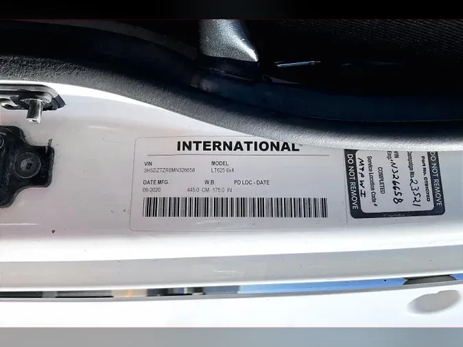 2021 INT LT625 6x40a2db8916546372eca97b88ab5dec2e0