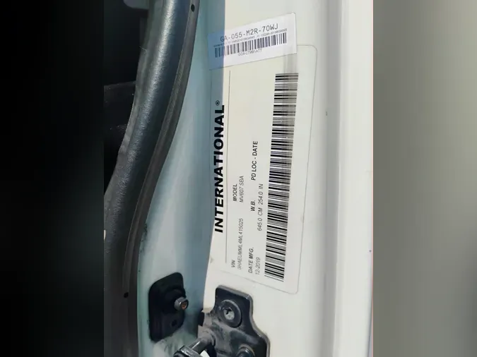 2021 International MV607