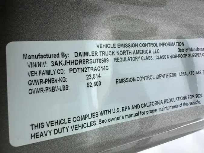 2024 Freightliner Cascadia