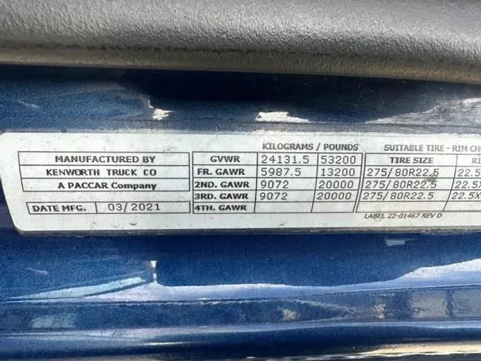 2022 Kenworth T680