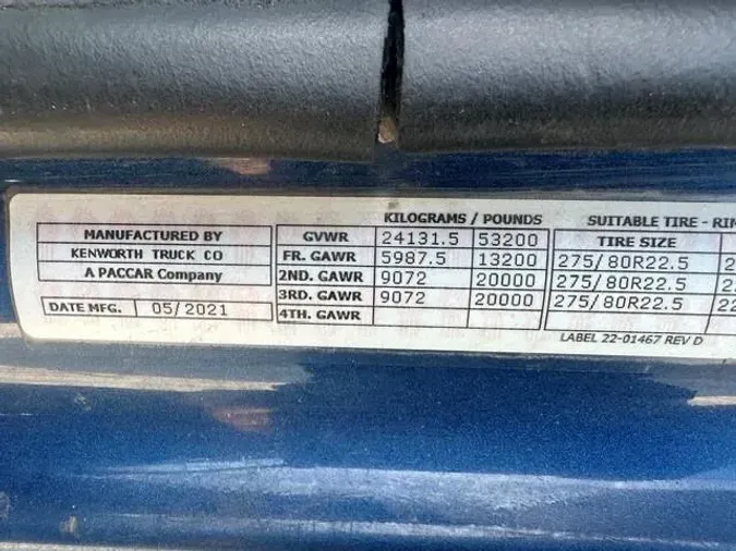 2022 Kenworth T6800d0d200dcb9a03d334ac288af618c433
