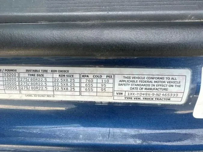 2022 Kenworth T6800d6bc8e2bbe2110f3de1ef27d90ece8e