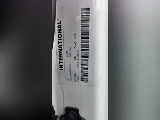 2020 NAVISTAR INTERNATIONAL MV607 (4X2)0d7727125ac434930bc211f7f8a68dc8