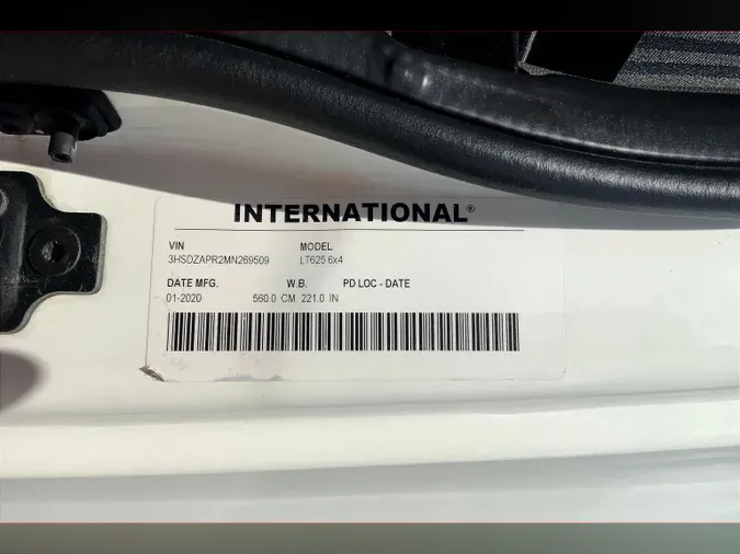 2021 INT LT625 6x4