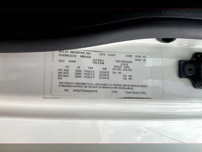 2022 INT LT625 6x40d9e17f9b98cb62f6f22113123b02883