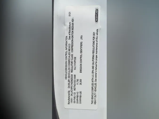 2022 FREIGHTLINER/MERCEDES M2 1060e134d4faaa5ac5ee1313180b9d60713