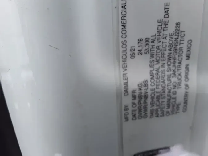 2022 FREIGHTLINER/MERCEDES NEW CASCADIA PX126640e602716f3bb03a8e0fa196c0c32cbcb