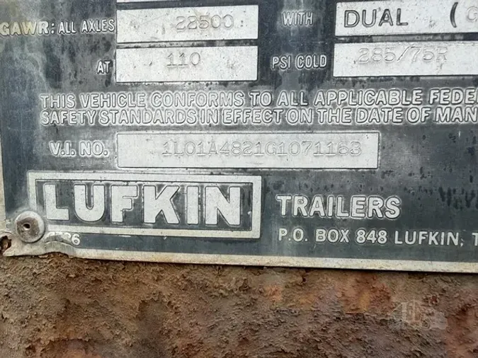 1986 LUFKIN 