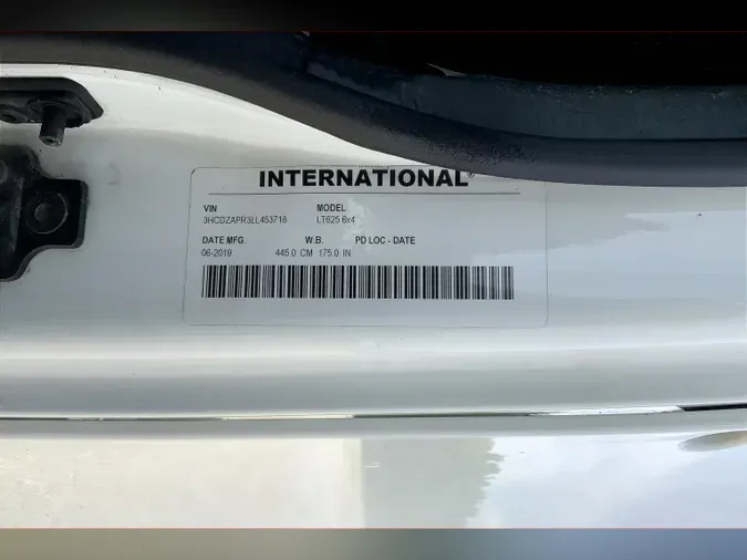 2020 INT LT625 6x4