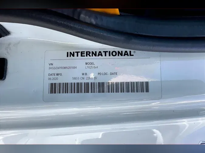 2021 INT LT625 6x4