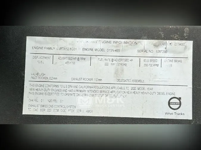 2021 VOLVO VNL64T760