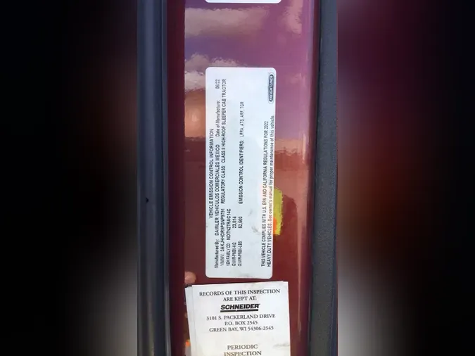 2023 Freightliner Cascadia 12611d725093dd358c1ef2dcfbf2541b802