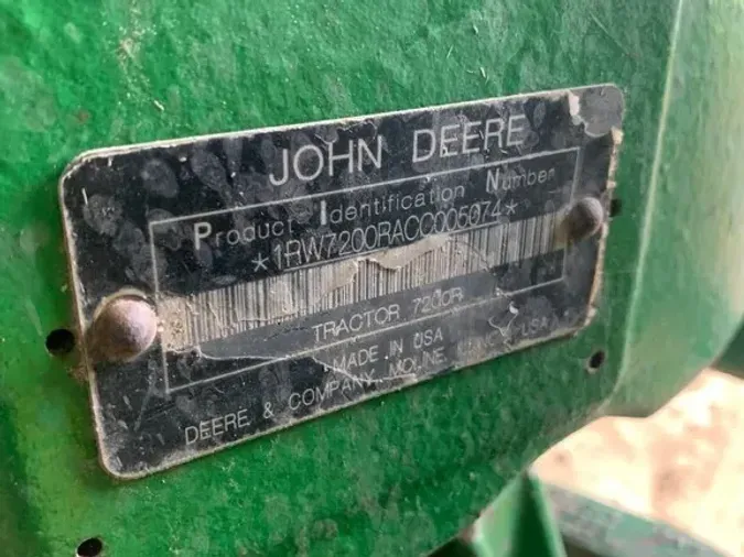 2012 John Deere 7200R