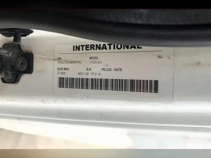 2021 INT LT625 6x4