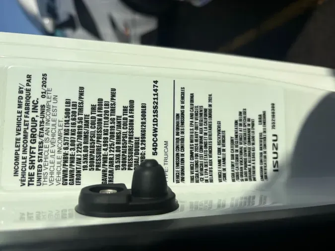 2025 ISUZU GAS NPRGASHD14dc5c6a0382fb18ba8d0eb2658f857c