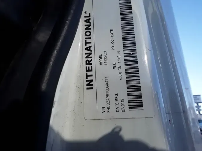 2020 NAVISTAR INTERNATIONAL LT625 DAYCAB T/A