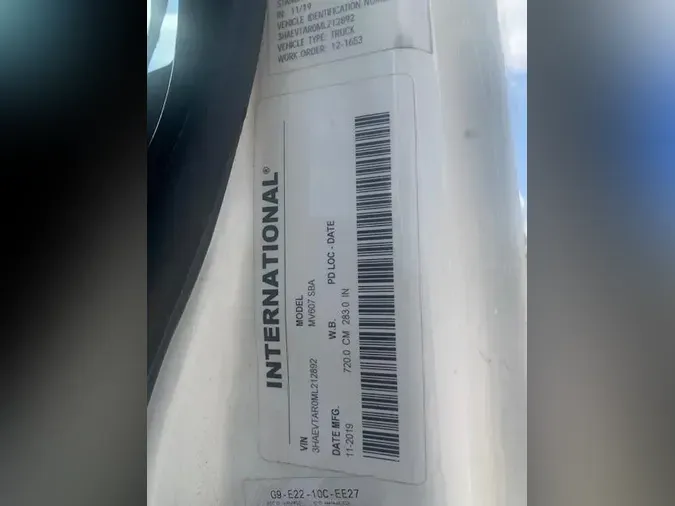 2021 International MV607