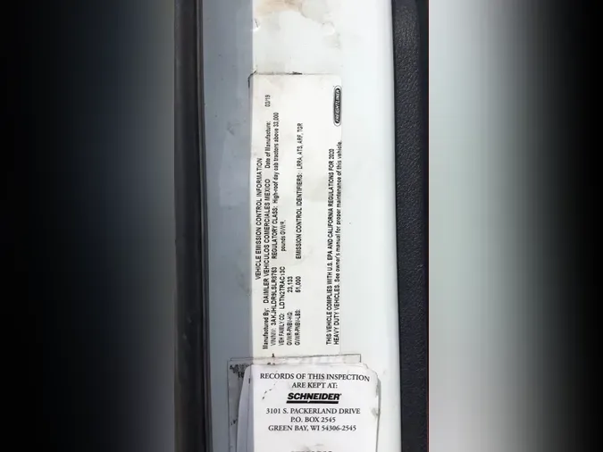 2020 Freightliner Cascadia 126161508ef097ad6e68d8746ea1d3c68a0