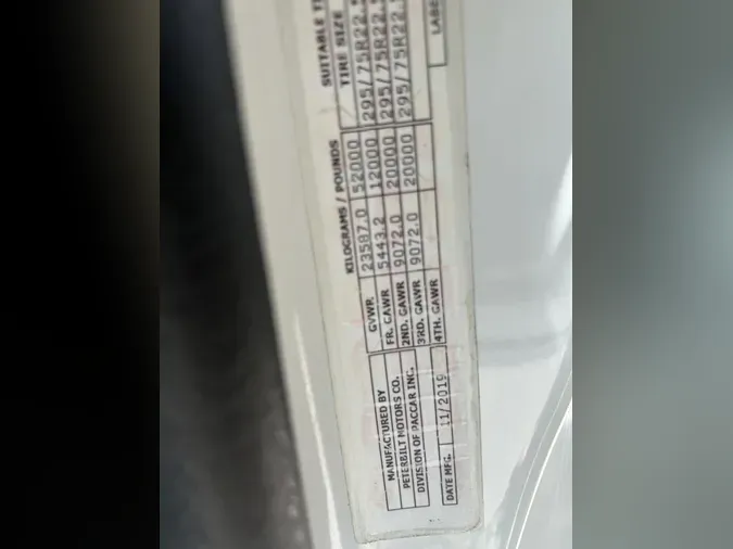2020 Peterbilt 579