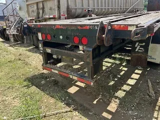 2007 TRANSCRAFT 42 FT FLAT BED FORK LIFT TRAILER