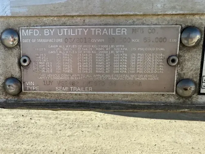 2013 UTILITY 