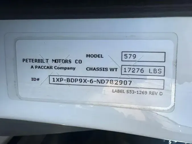 2022 Peterbilt 5791848869c5dab51490a1278143512ec8e