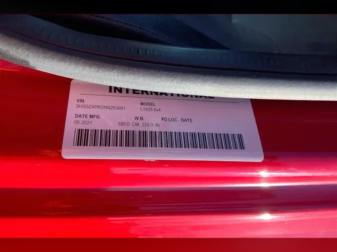 2022 INT LT625 6x418839ac8303be58f06c372144be047ff