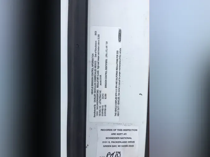 2021 Freightliner Cascadia 126