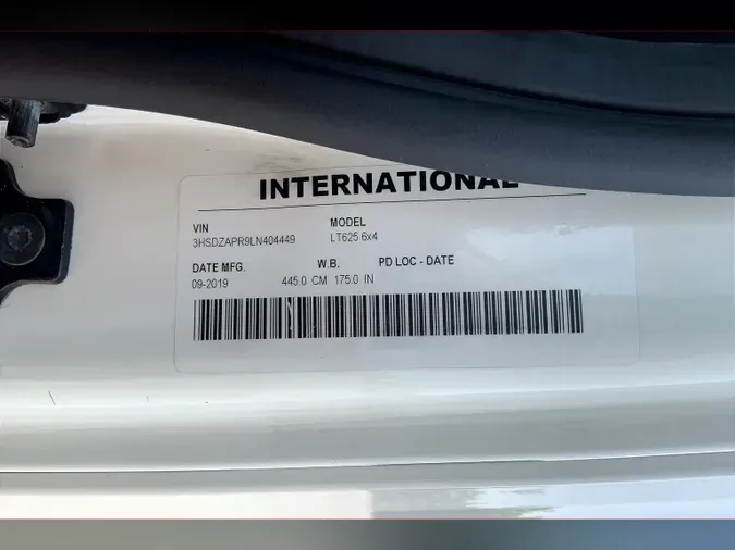 2020 INT LT625 6x4