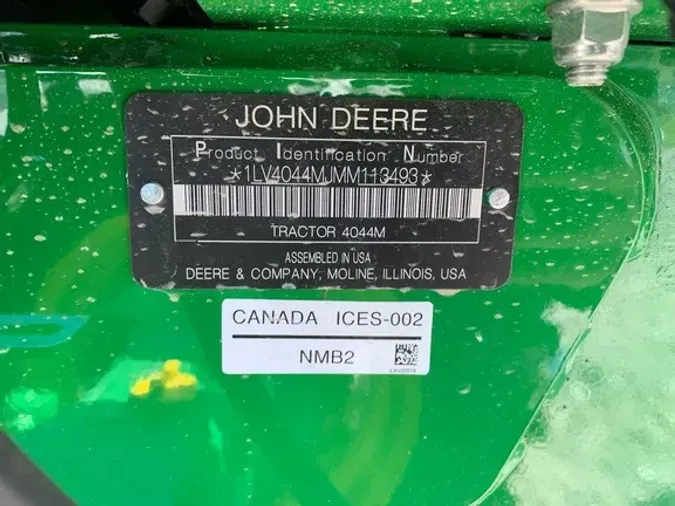 2023 John Deere 4044M