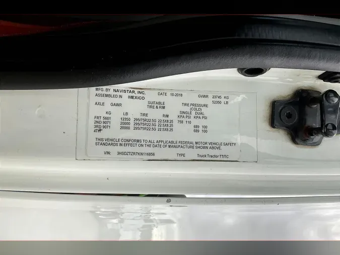 2019 INT LT625 6x41beafaee396505896b2455bd0b17b8f3