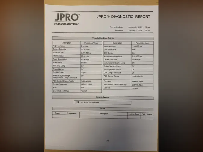 2020 NAVISTAR INTERNATIONAL MV607 (4X2)