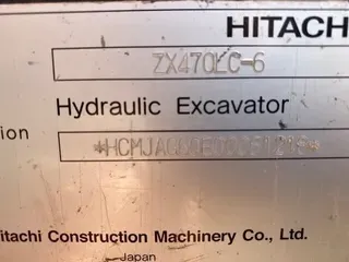 2020 Hitachi ZX470-6