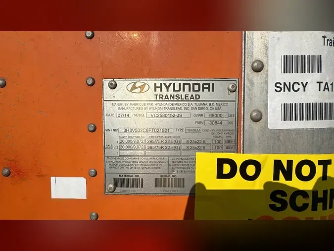 2015 Hyundai VC2530152-JS