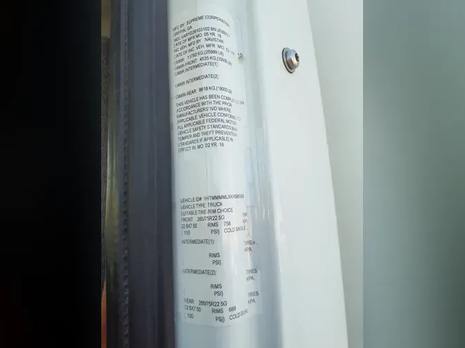 2019 NAVISTAR INTERNATIONAL 4300